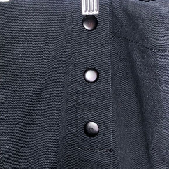 Forever 21 black jeans high rise zip side women's size 29 skinny button stretch - Picture 4 of 10